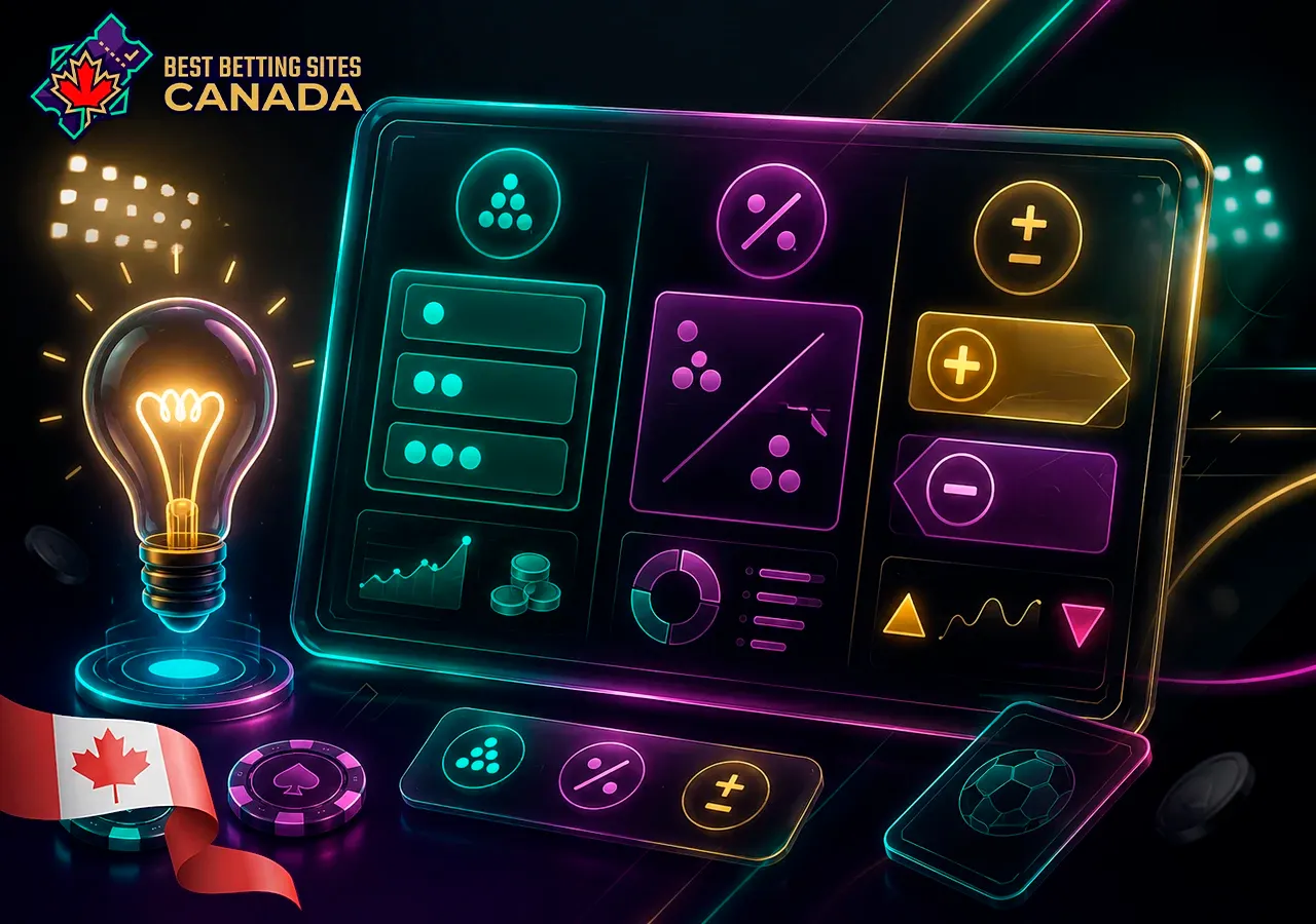 How to read betting odds in Canada, educational infographics with odds formats.